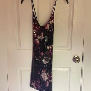 Floral cocktail dress size small